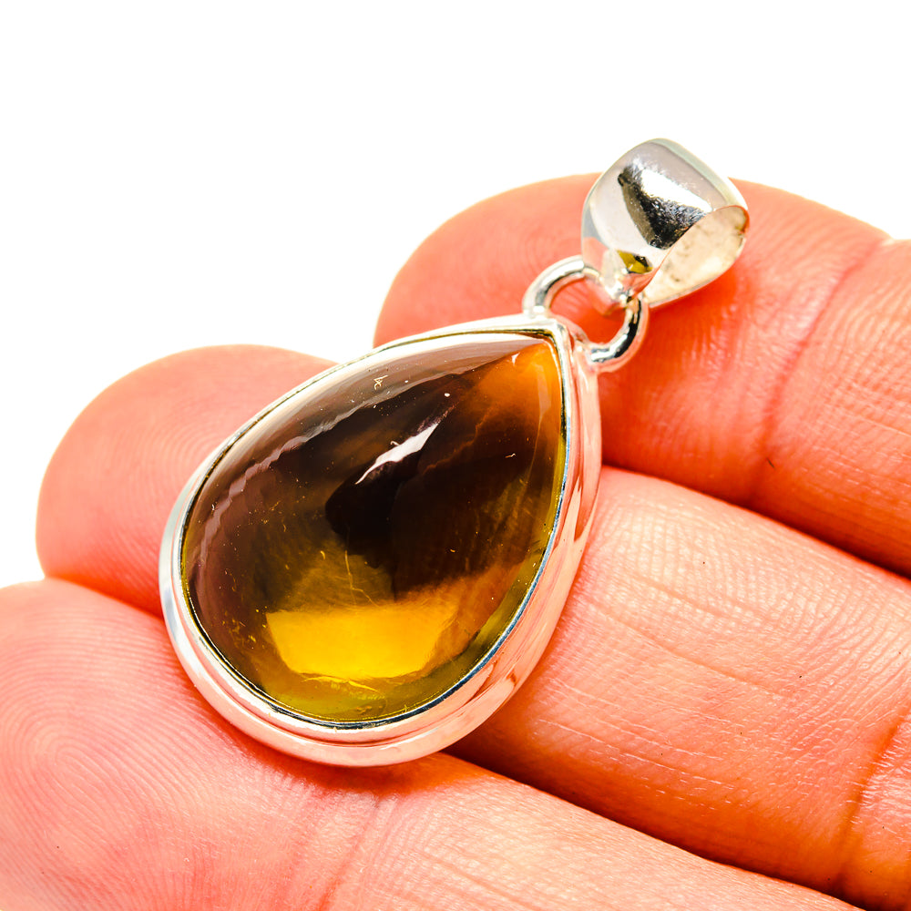 Oliva Quartz Pendants handcrafted by Ana Silver Co - PD753447