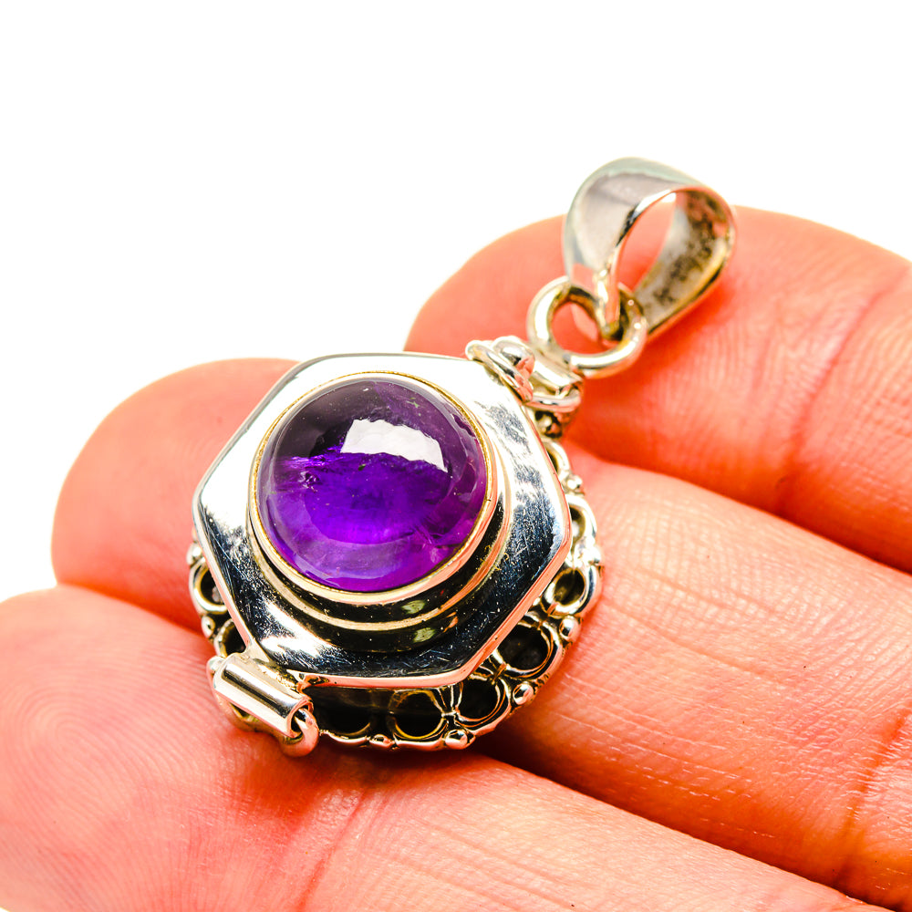 Amethyst Pendants handcrafted by Ana Silver Co - PD753451