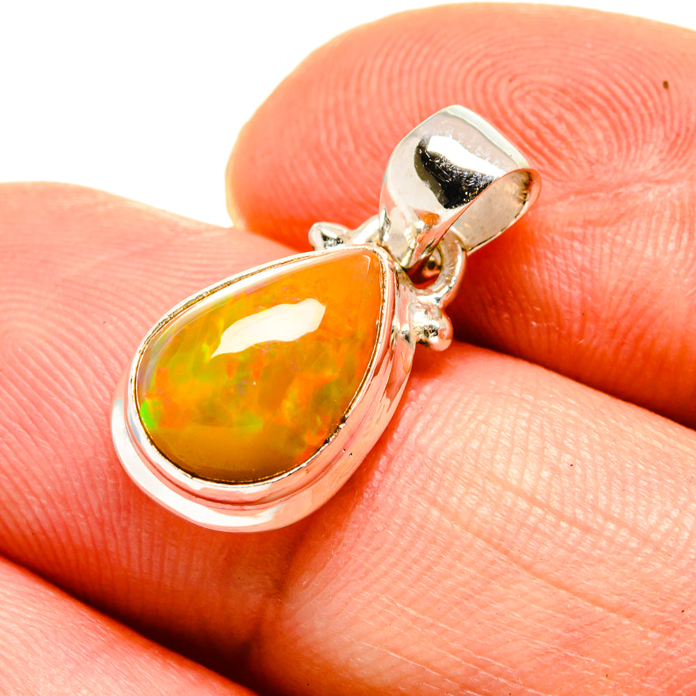Ethiopian Opal Pendants handcrafted by Ana Silver Co - PD753460
