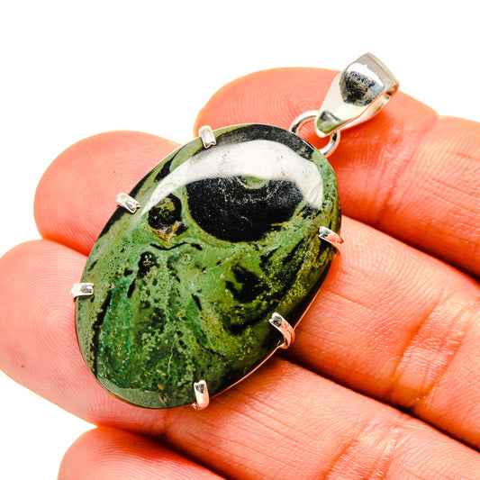 Rainforest Jasper Pendants handcrafted by Ana Silver Co - PD753469