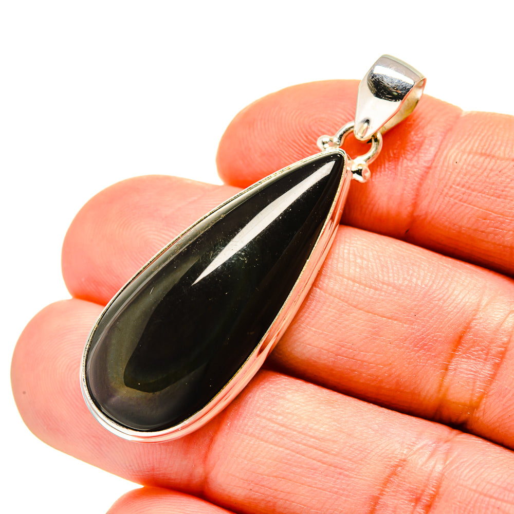 Hypersthene Pendants handcrafted by Ana Silver Co - PD753484