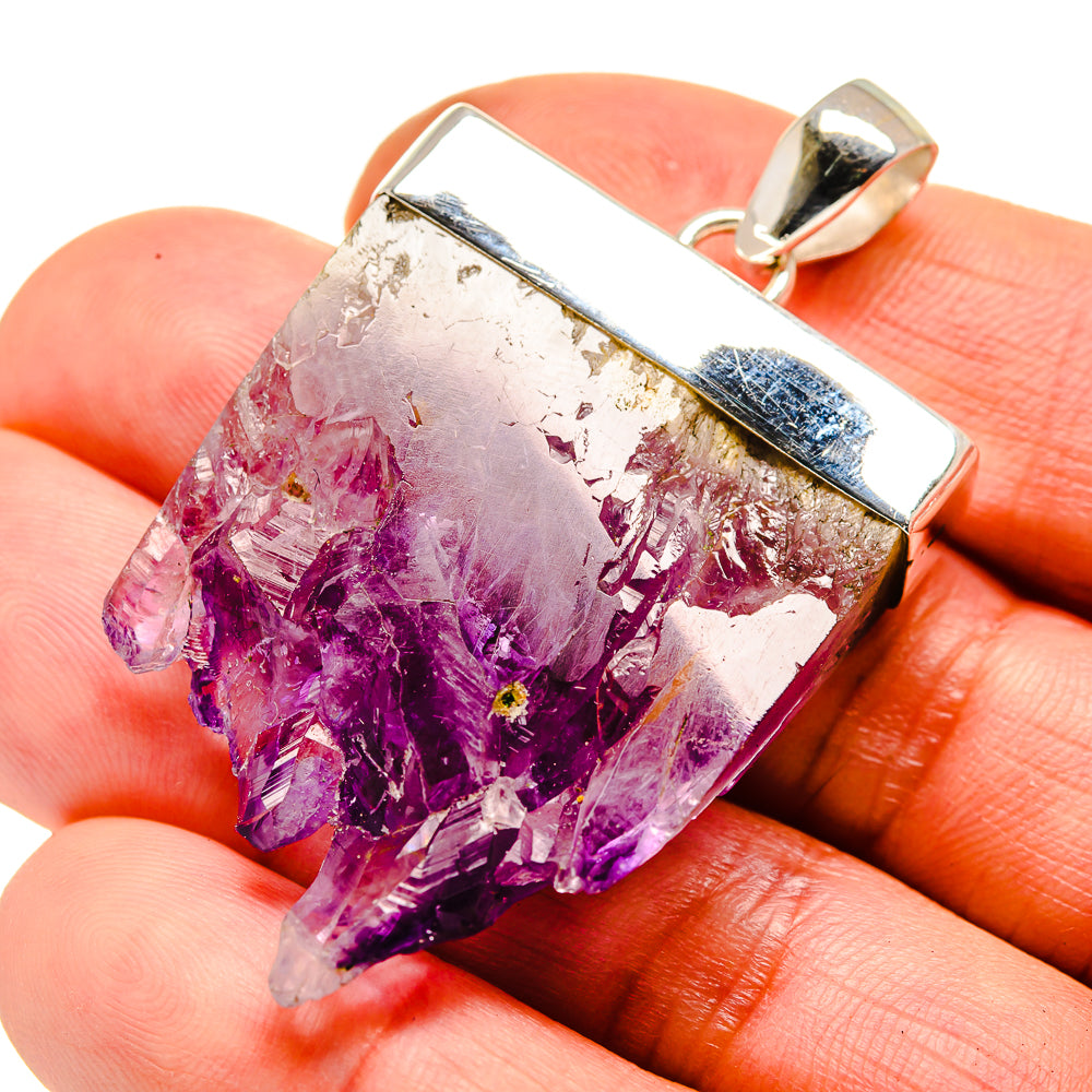 Amethyst Stalactite Pendants handcrafted by Ana Silver Co - PD753490