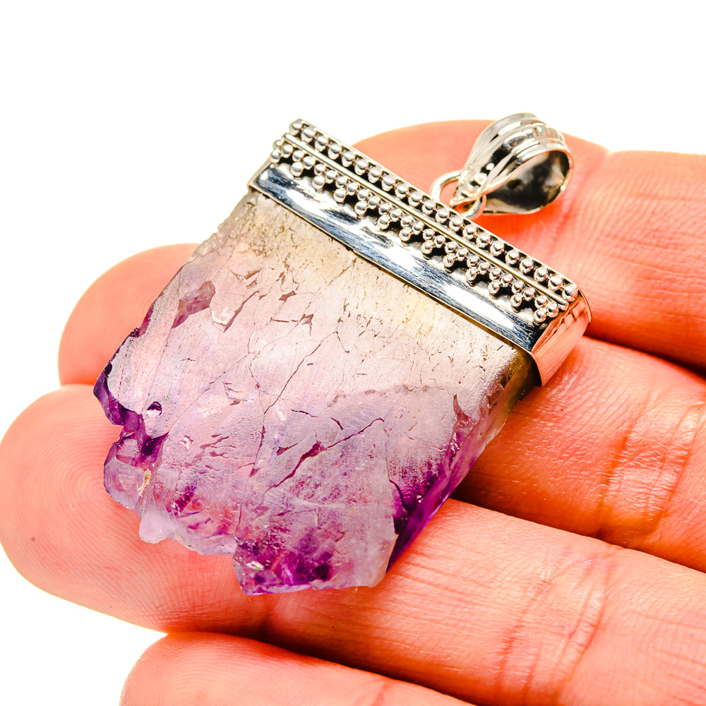 Amethyst Stalactite Pendants handcrafted by Ana Silver Co - PD753491