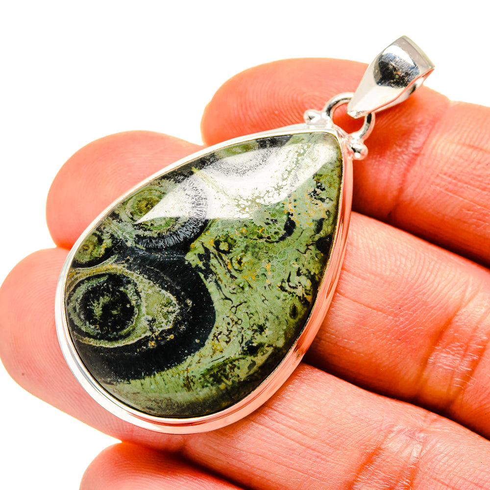 Kambaba Jasper Pendants handcrafted by Ana Silver Co - PD753496