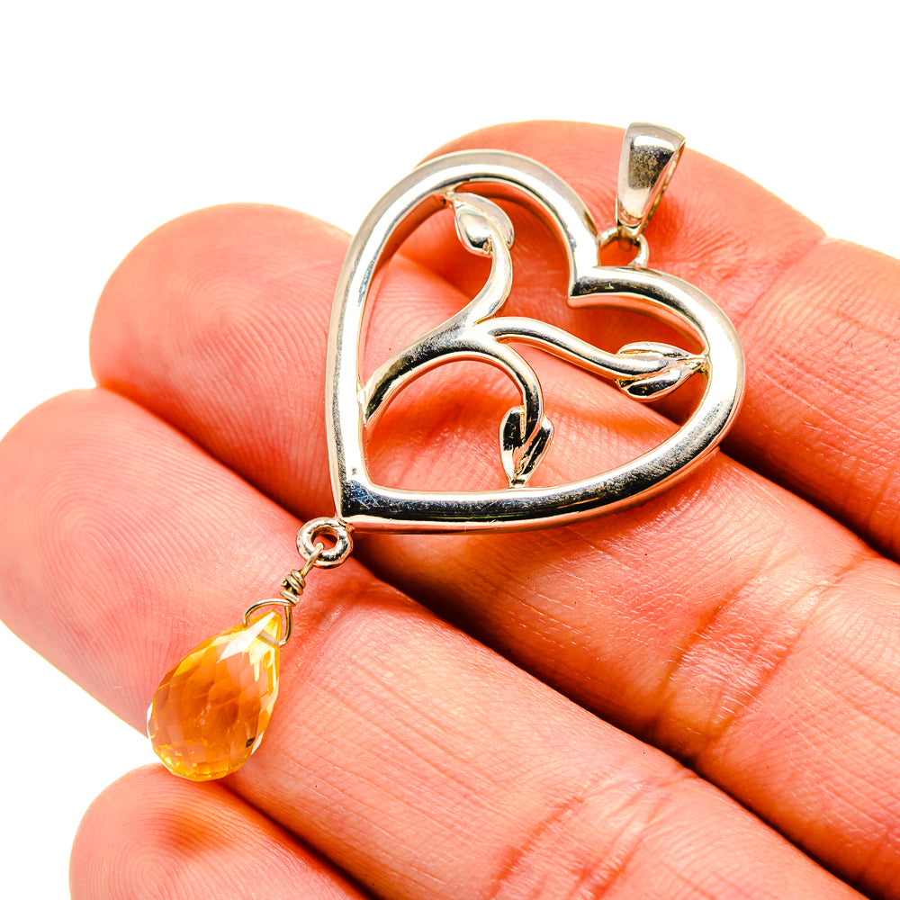 Citrine Pendants handcrafted by Ana Silver Co - PD753513