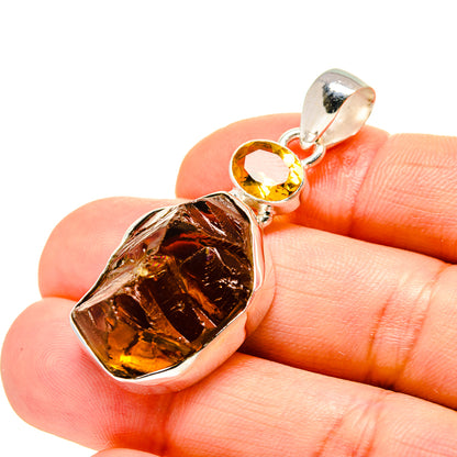 Citrine Pendants handcrafted by Ana Silver Co - PD753569