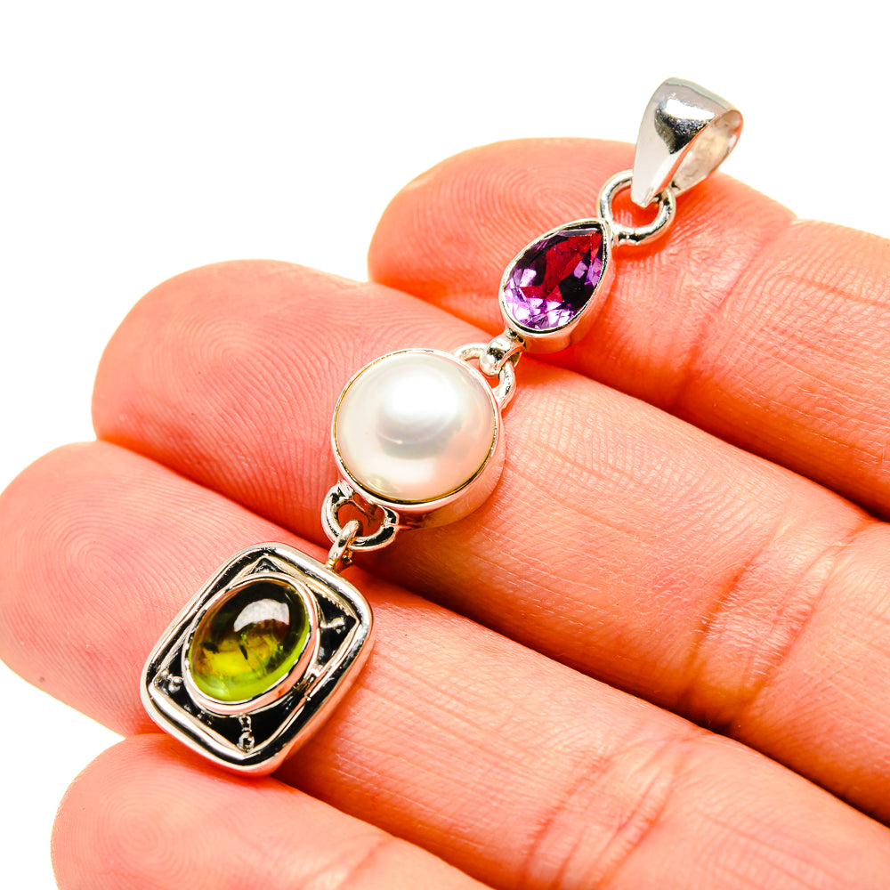 Peridot Pendants handcrafted by Ana Silver Co - PD753612