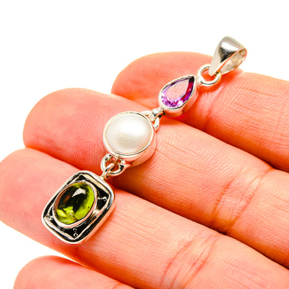 Peridot Pendants handcrafted by Ana Silver Co - PD753614