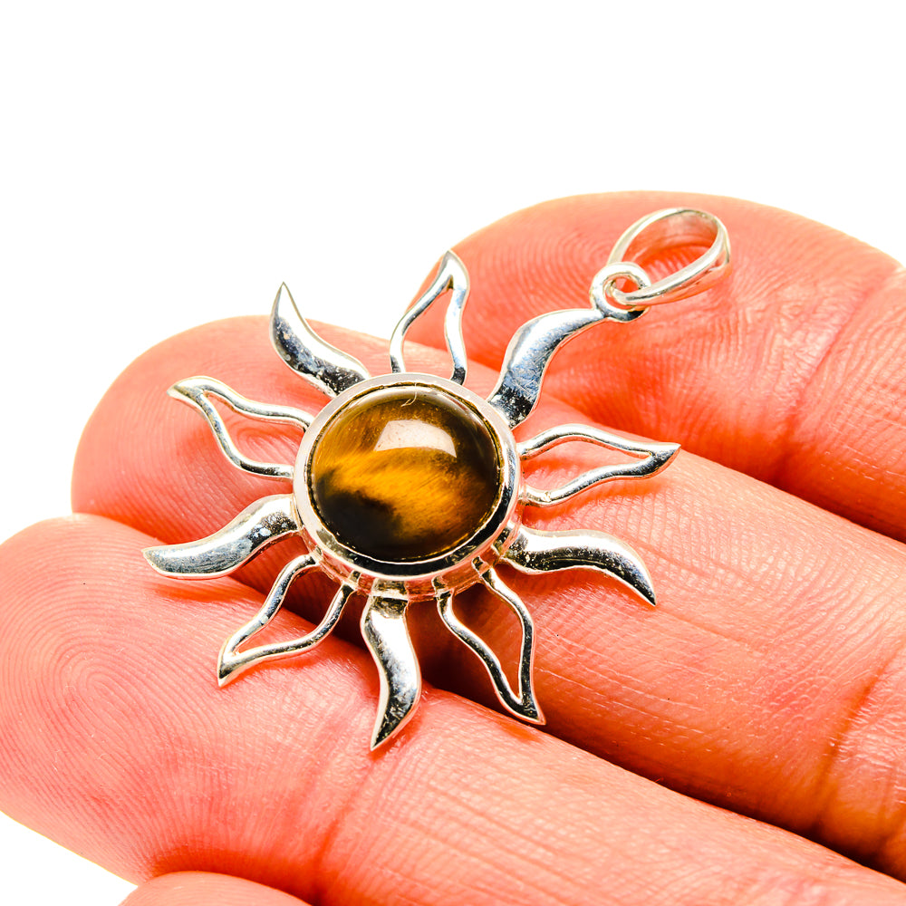 Tiger Eye Pendants handcrafted by Ana Silver Co - PD753632