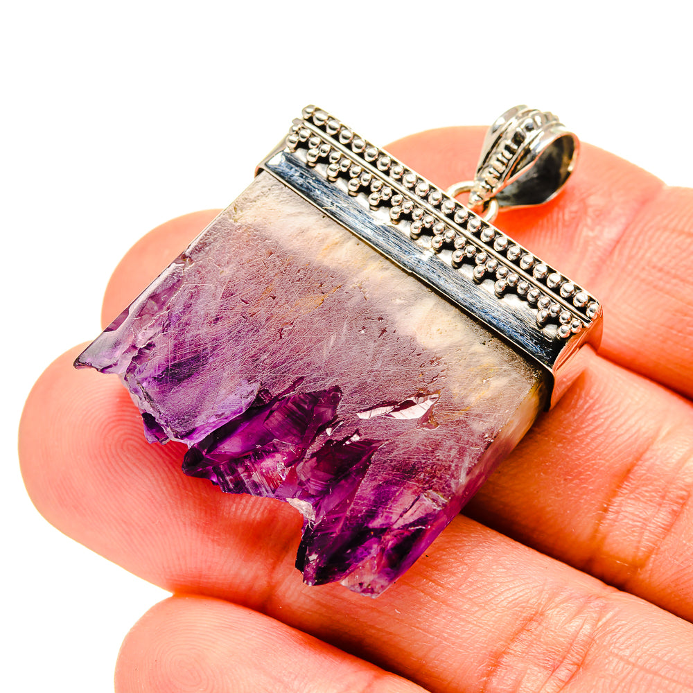 Amethyst Stalactite Pendants handcrafted by Ana Silver Co - PD753650