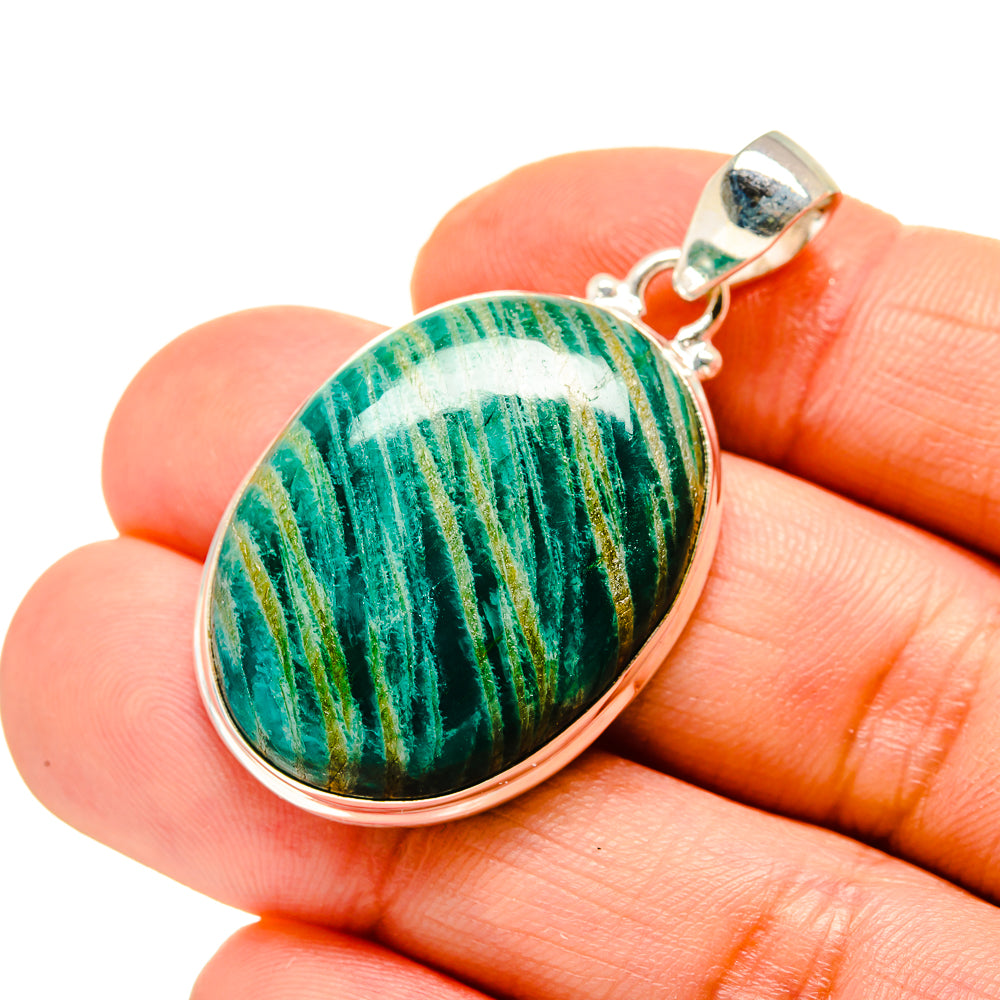 Amazonite Pendants handcrafted by Ana Silver Co - PD753658