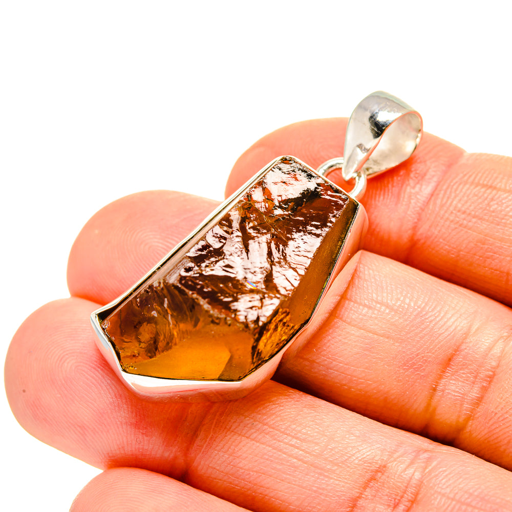 Citrine Pendants handcrafted by Ana Silver Co - PD753672