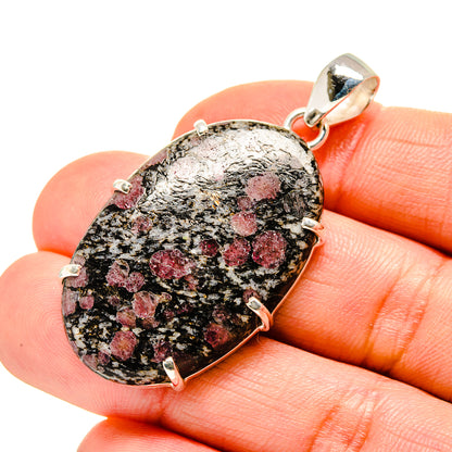 Russian Eudialyte Pendants handcrafted by Ana Silver Co - PD753681