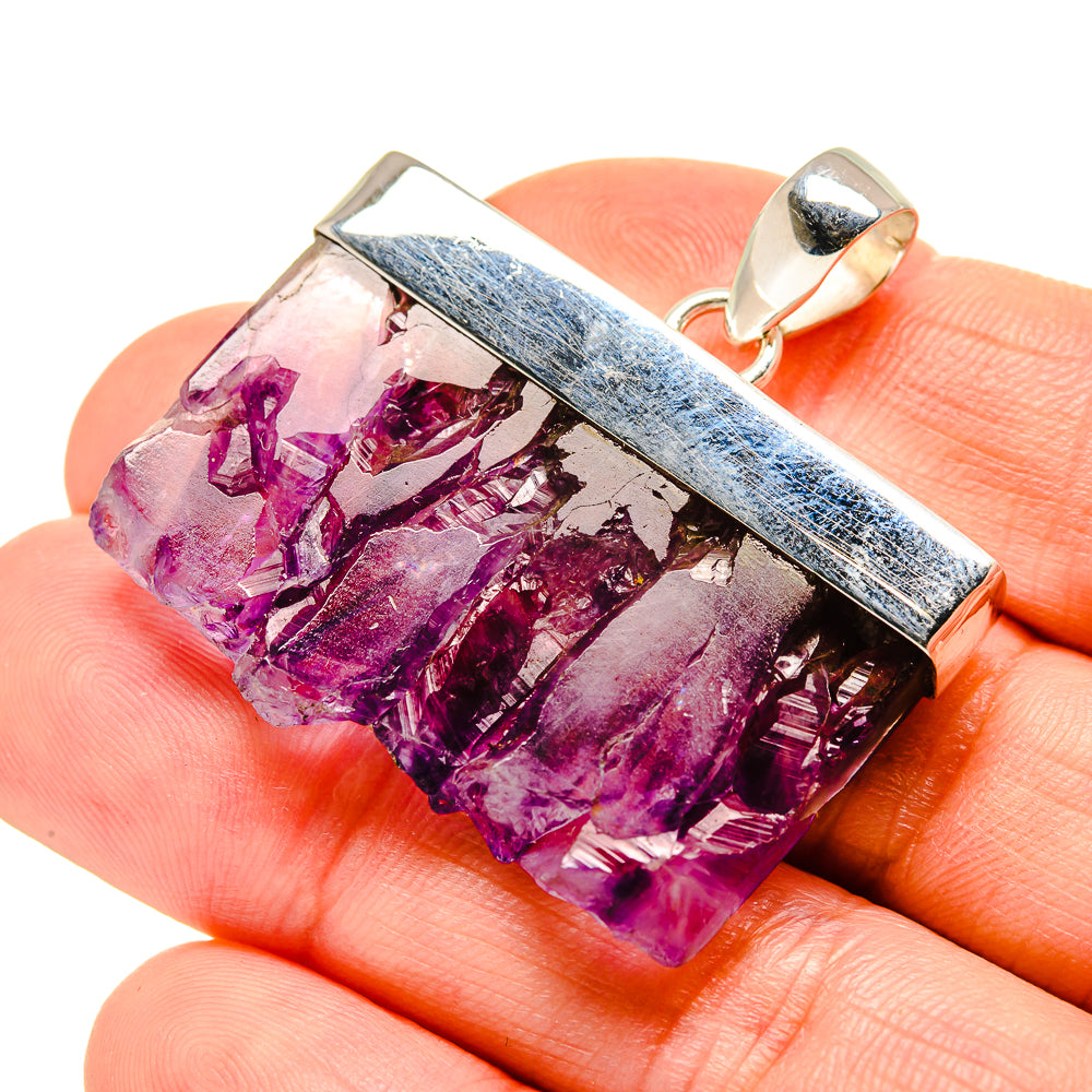 Amethyst Stalactite Pendants handcrafted by Ana Silver Co - PD753690