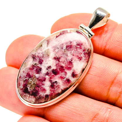 Lepidolite Pendants handcrafted by Ana Silver Co - PD753711