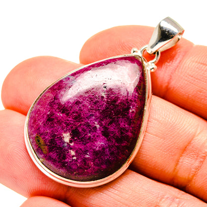 Ruby Fuchsite Pendants handcrafted by Ana Silver Co - PD753722