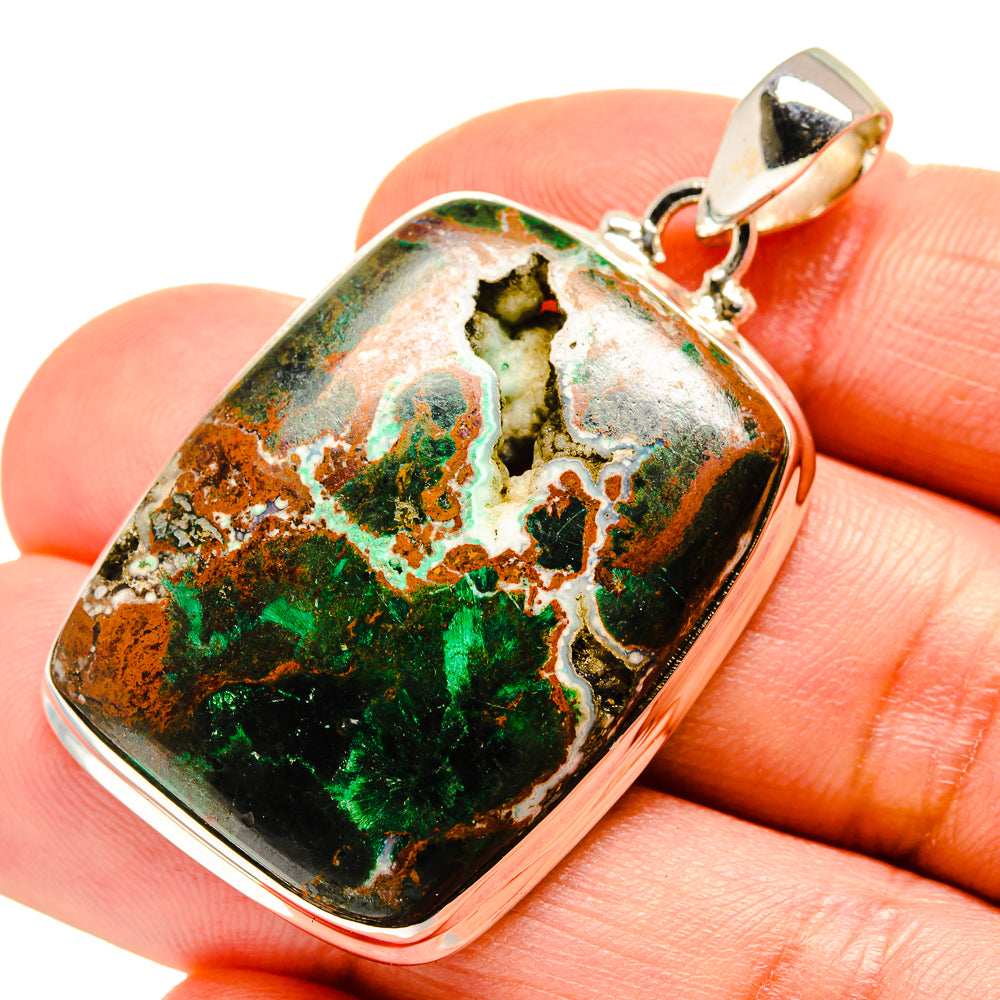 Chrysocolla Pendants handcrafted by Ana Silver Co - PD753742