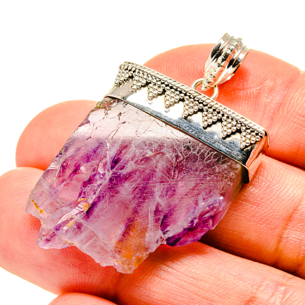 Amethyst Stalactite Pendants handcrafted by Ana Silver Co - PD753746