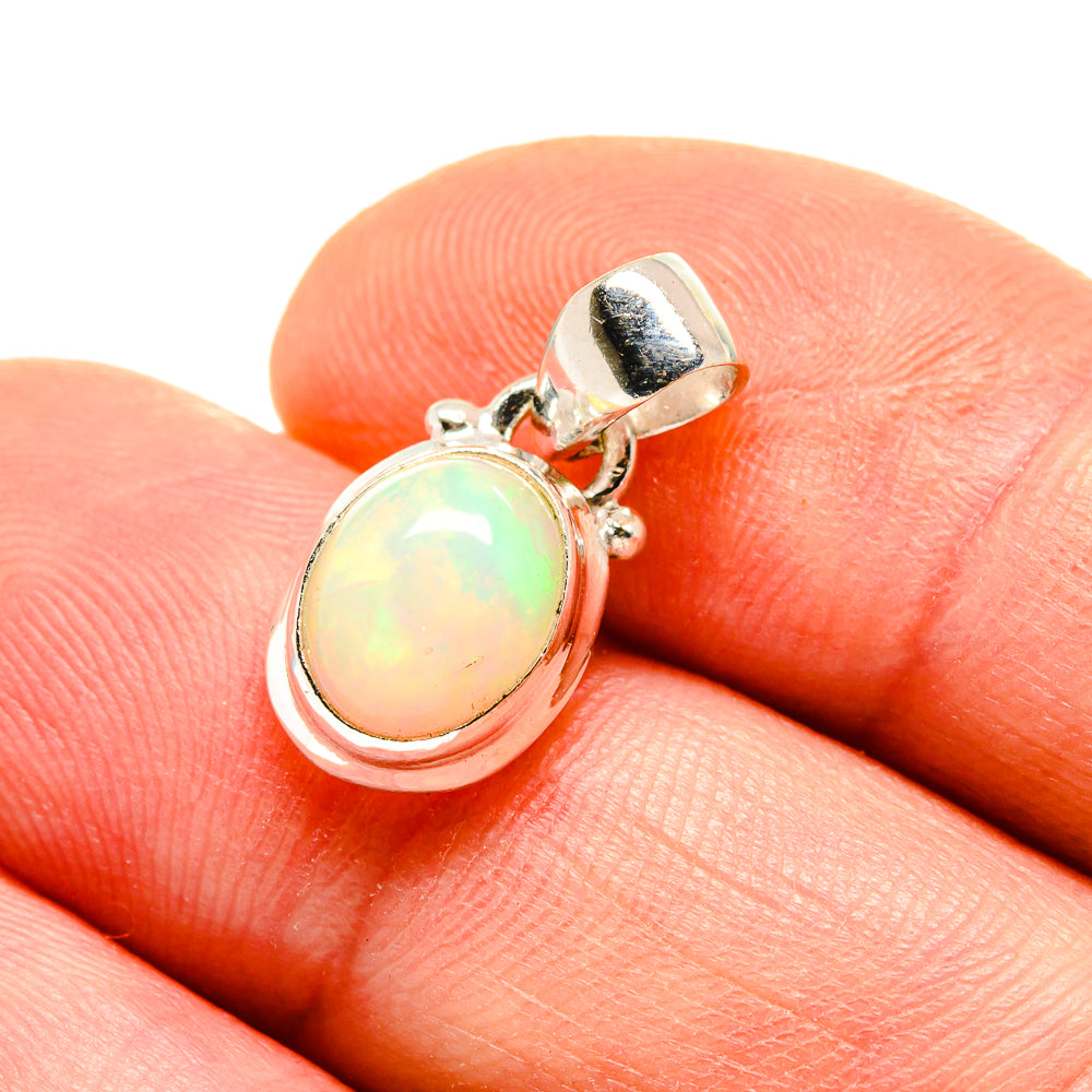 Ethiopian Opal Pendants handcrafted by Ana Silver Co - PD753758