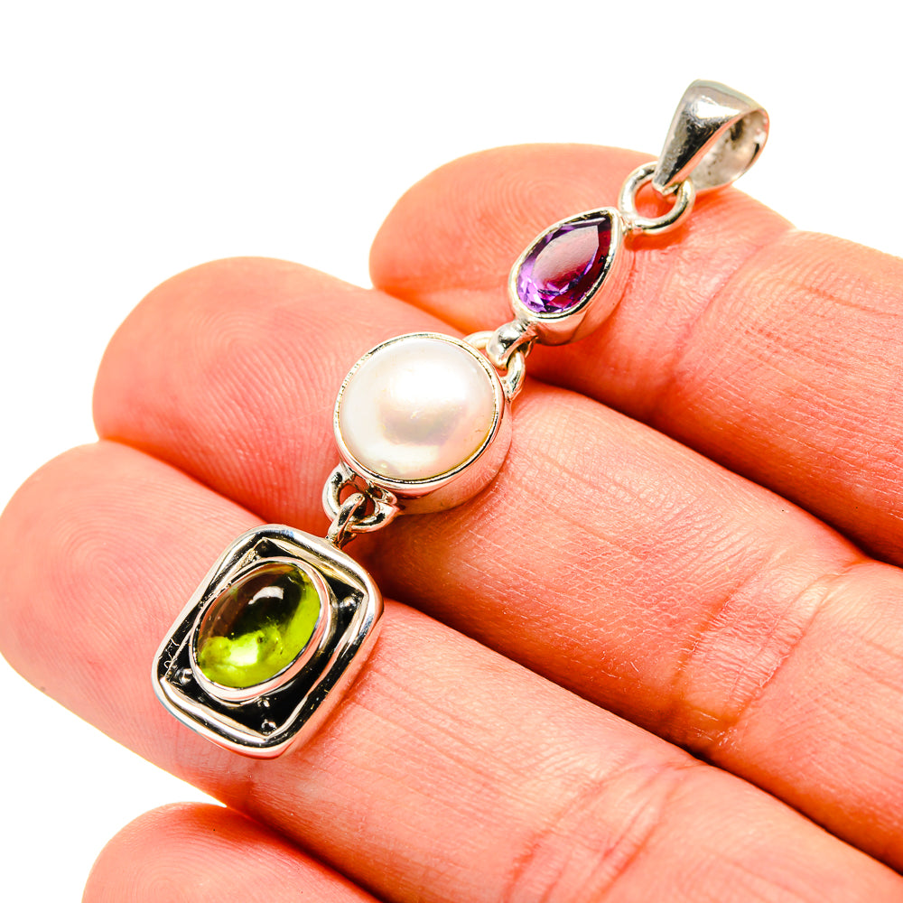 Peridot Pendants handcrafted by Ana Silver Co - PD753782