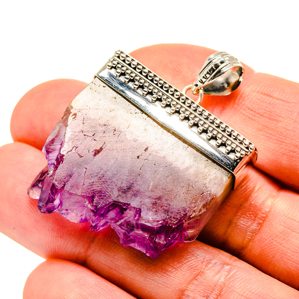Amethyst Stalactite Pendants handcrafted by Ana Silver Co - PD753793