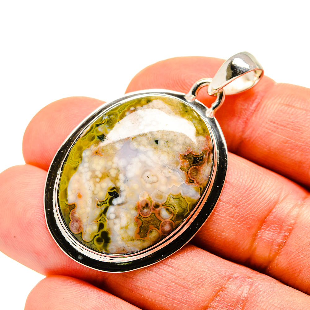 Ocean Jasper Pendants handcrafted by Ana Silver Co - PD753820