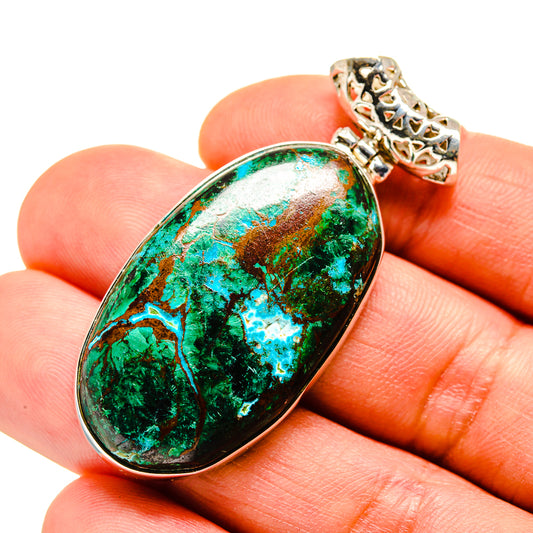 Chrysocolla Pendants handcrafted by Ana Silver Co - PD753822