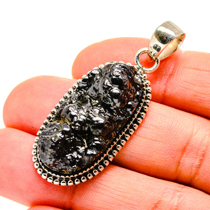 Blister Hematite Pendants handcrafted by Ana Silver Co - PD753853