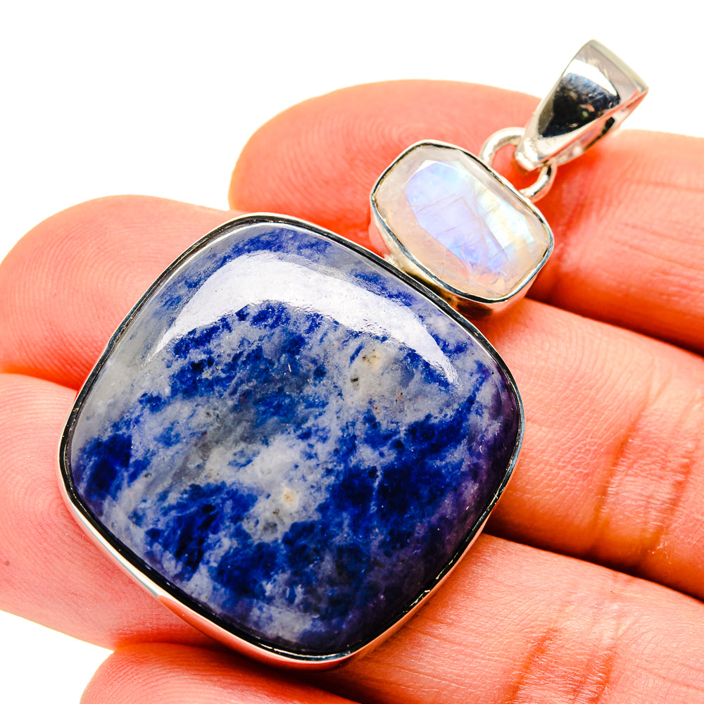Sodalite Pendants handcrafted by Ana Silver Co - PD753856