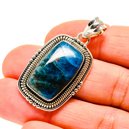 Chrysocolla In Quartz Pendants handcrafted by Ana Silver Co - PD753867
