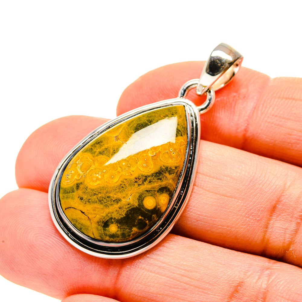 Ocean Jasper Pendants handcrafted by Ana Silver Co - PD753897