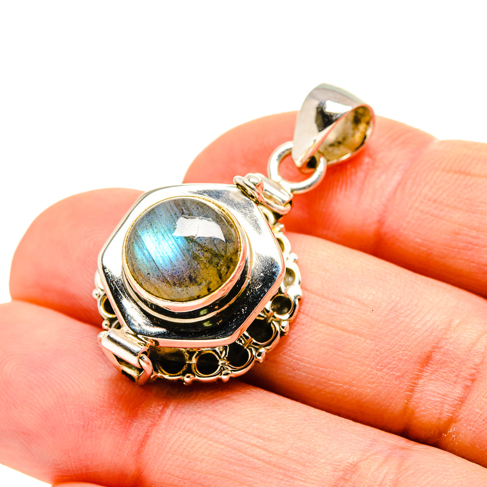 Labradorite Pendants handcrafted by Ana Silver Co - PD753944