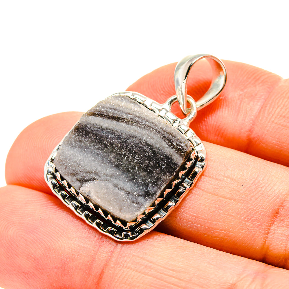 Desert Druzy Pendants handcrafted by Ana Silver Co - PD753953