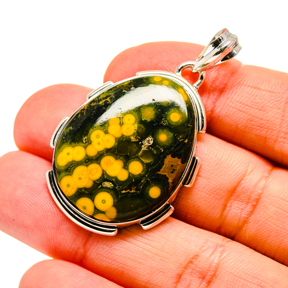 Ocean Jasper Pendants handcrafted by Ana Silver Co - PD753997