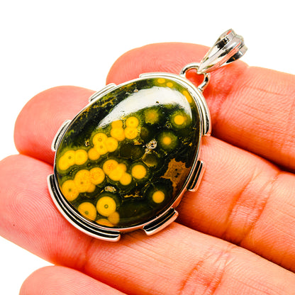 Ocean Jasper Pendants handcrafted by Ana Silver Co - PD753997