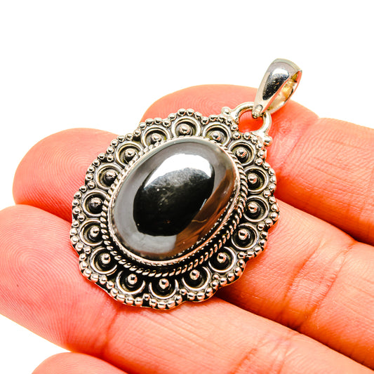 Hematite Pendants handcrafted by Ana Silver Co - PD753998