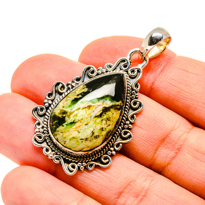 Rainforest Opal Pendants handcrafted by Ana Silver Co - PD754009