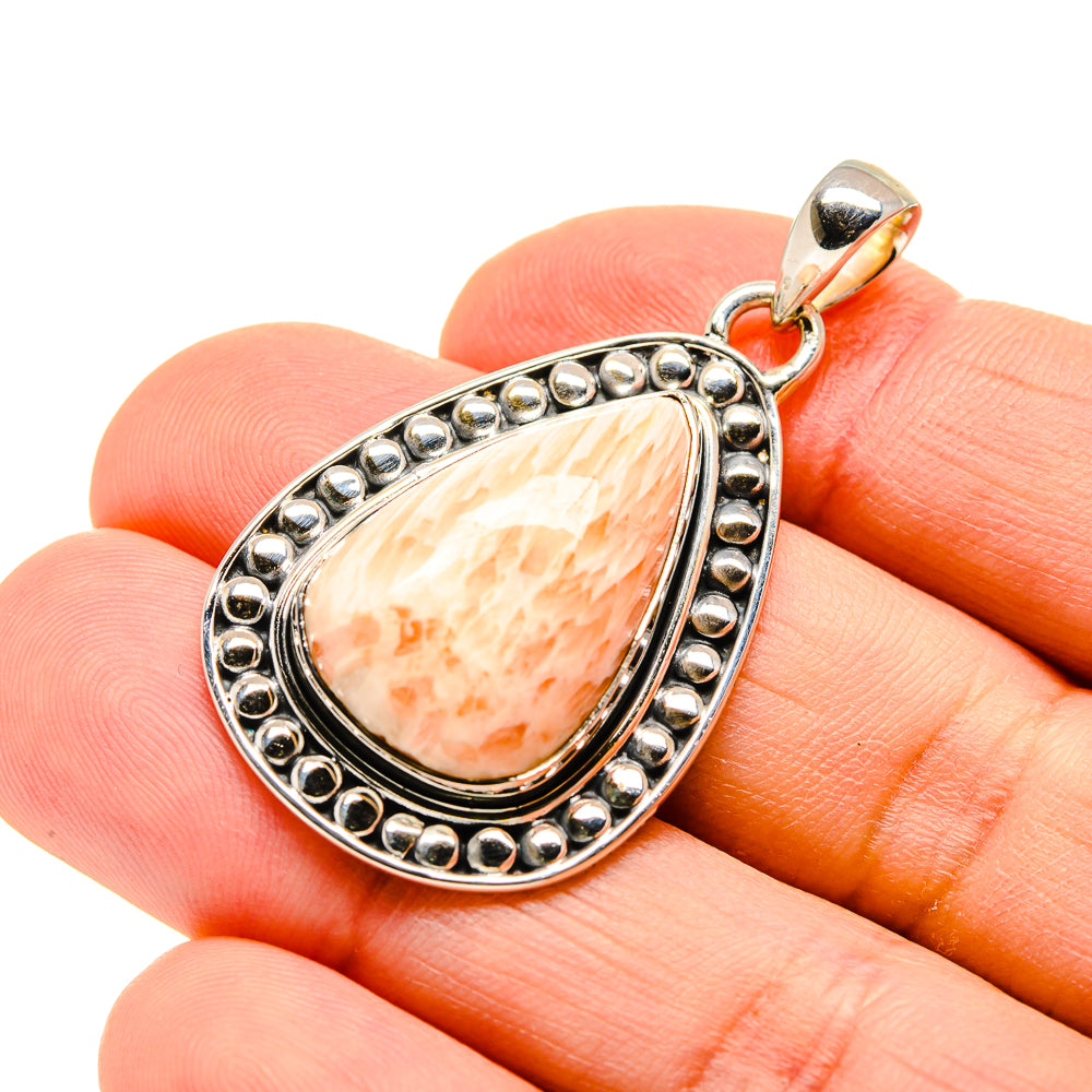 Scolecite Pendants handcrafted by Ana Silver Co - PD754010