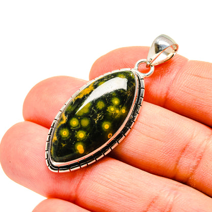 Ocean Jasper Pendants handcrafted by Ana Silver Co - PD754025
