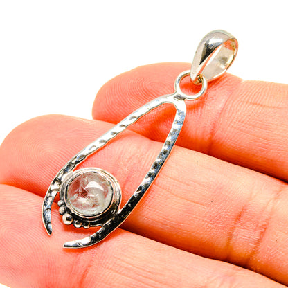 Aquamarine Pendants handcrafted by Ana Silver Co - PD754056