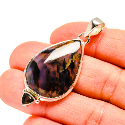 Montana Agate Pendants handcrafted by Ana Silver Co - PD754059