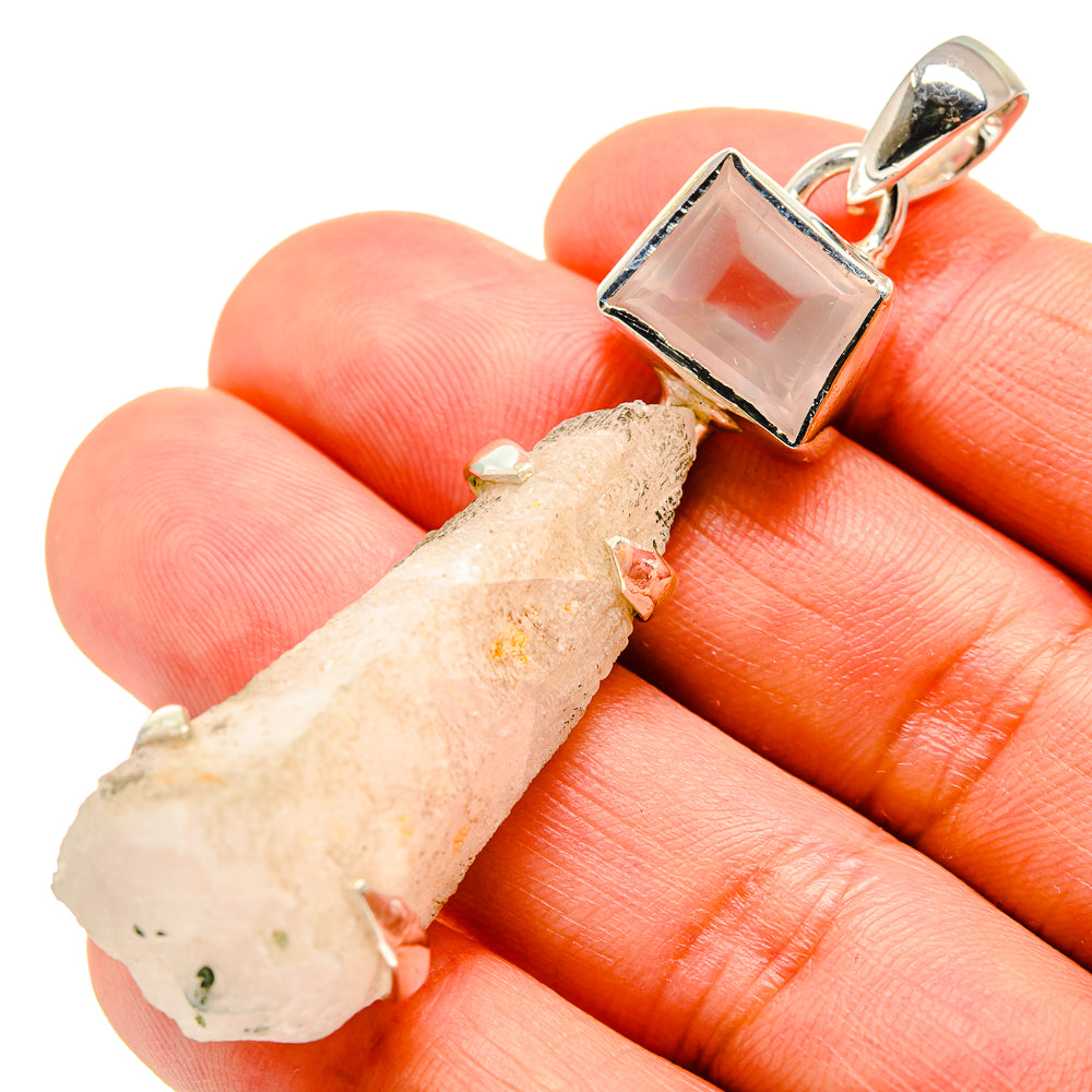Rainbow Moonstone Pendants handcrafted by Ana Silver Co - PD754107