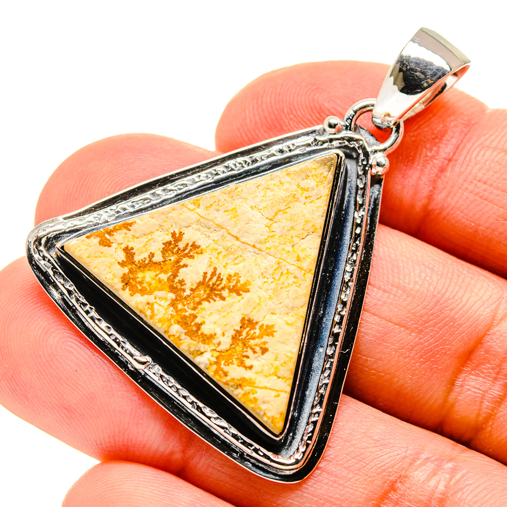 Germany Psilomelane Dendrite Pendants handcrafted by Ana Silver Co - PD754136