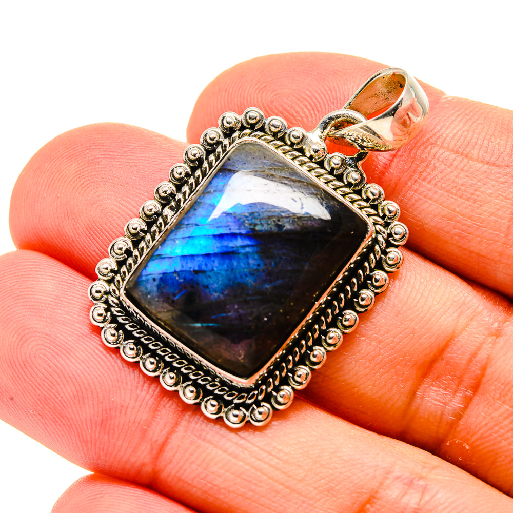 Labradorite Pendants handcrafted by Ana Silver Co - PD754145