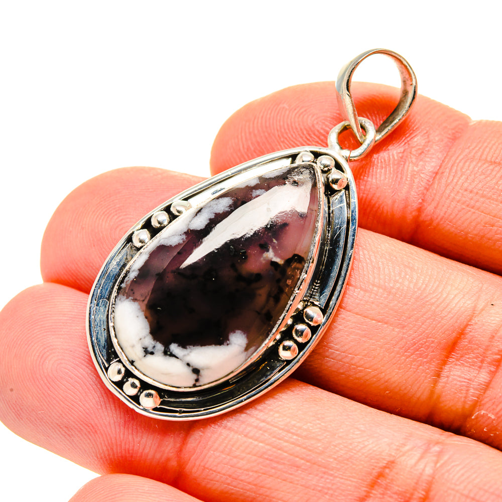 Dendritic Opal Pendants handcrafted by Ana Silver Co - PD754159