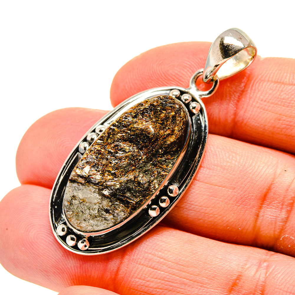 Astrophyllite Pendants handcrafted by Ana Silver Co - PD754172