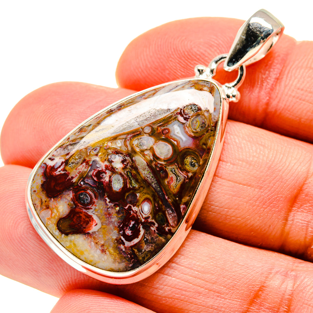 Red Jasper Pendants handcrafted by Ana Silver Co - PD754184