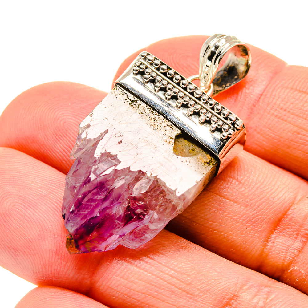 Amethyst Stalactite Pendants handcrafted by Ana Silver Co - PD754200