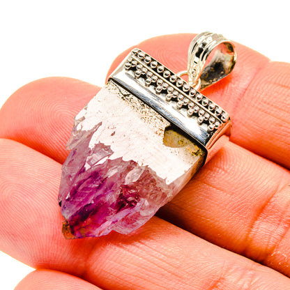 Amethyst Stalactite Pendants handcrafted by Ana Silver Co - PD754200