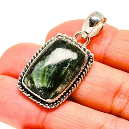Seraphinite Pendants handcrafted by Ana Silver Co - PD754201